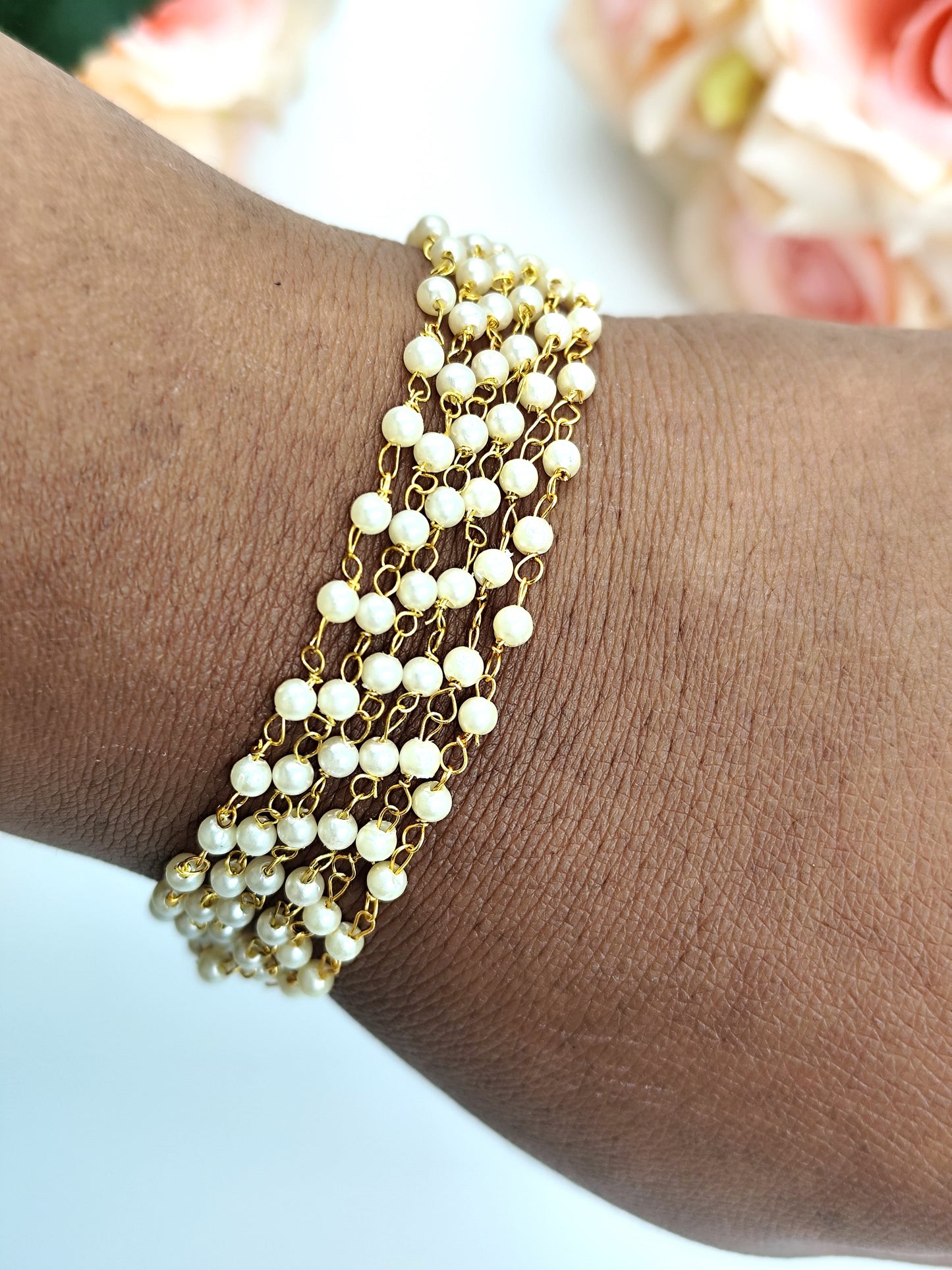 Bracelet - Pearl Chain Bracelet