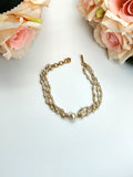 Bracelet - Pearl chain and Pearl Bracelet