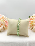 Bracelet - Green Transparent Glass Beaded Bracelet