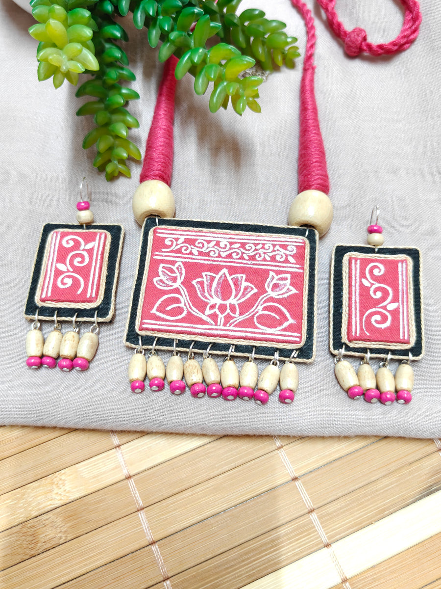 Padma Pink and Black