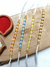 Bhai Rakhi- transparent crystal rakhi